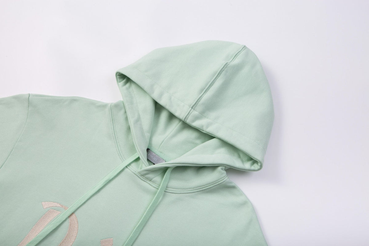 260826 New high-quality embroidered patch hoodie