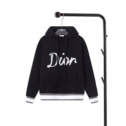 260826 New high-quality embroidered patch hoodie
