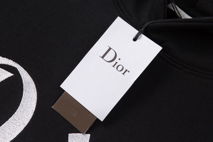 260826 New high-quality embroidered patch hoodie