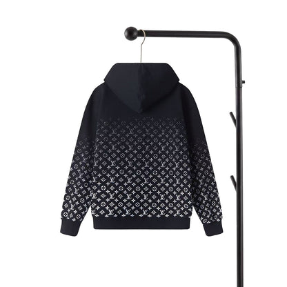 260826 New high-quality gradient-print pullover shirt
