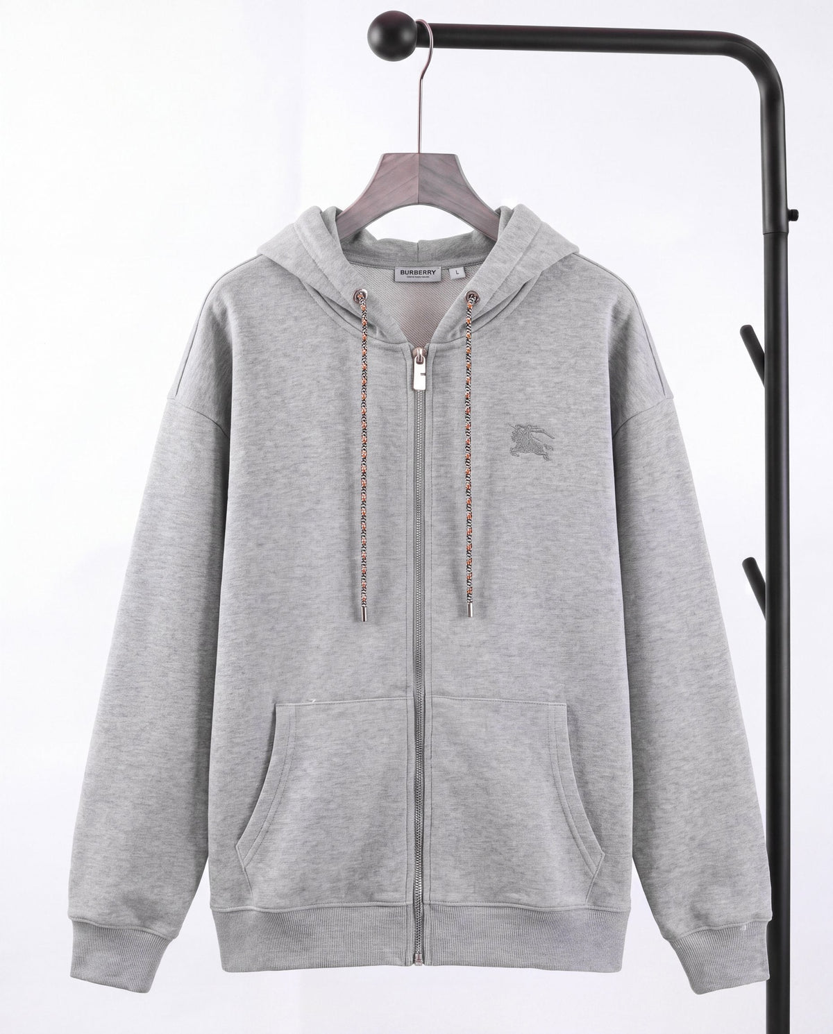 260826 New high-quality checked plaid hooded