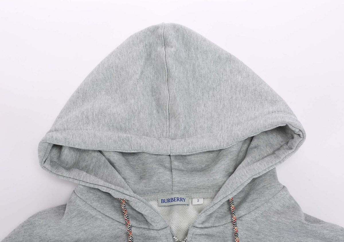 260826 New high-quality checked plaid hooded