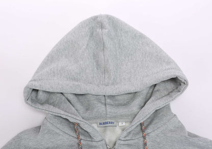 260826 New high-quality checked plaid hooded