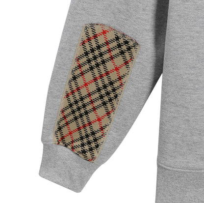 260826 New high-quality checked plaid hooded
