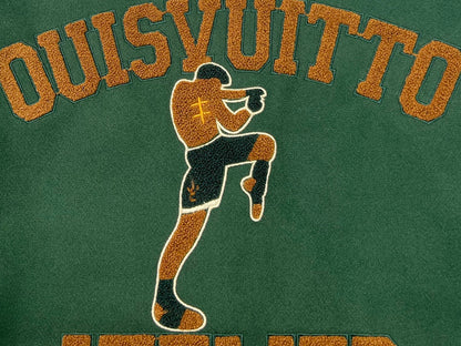 260826 New high-quality fighter Thai boxing old and new patch baseball jersey