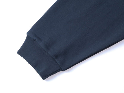 260826 New high-quality heavyweight signature patch zipped hoodie