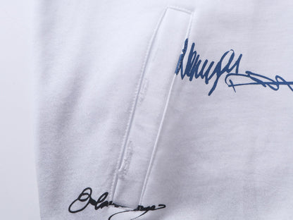 260826 New high-quality heavyweight signature patch zipped hoodie