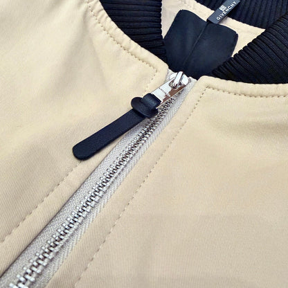 260826 New high-quality color-matched patchwork baseball jacket