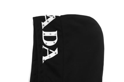 260901 New high-quality letter-shaped oval logo hooded sweatshirt jacket