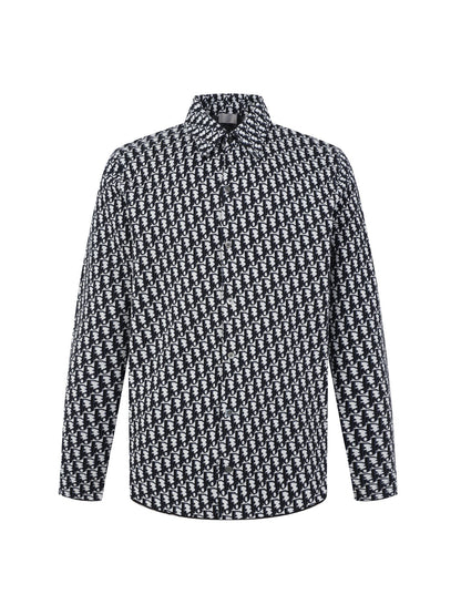 260901 New high-quality cotton printed jacquard coat and shirt