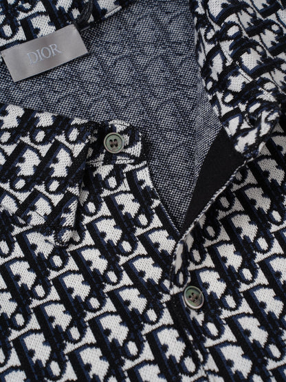 260901 New high-quality cotton printed jacquard coat and shirt