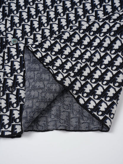 260901 New high-quality cotton printed jacquard coat and shirt