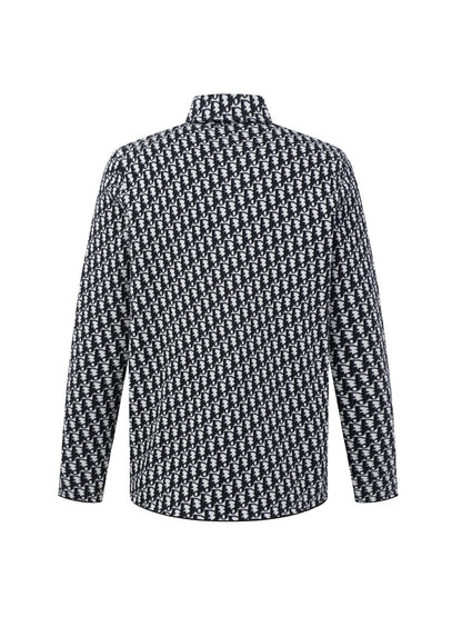 260901 New high-quality cotton printed jacquard coat and shirt
