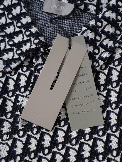 260901 New high-quality cotton printed jacquard coat and shirt
