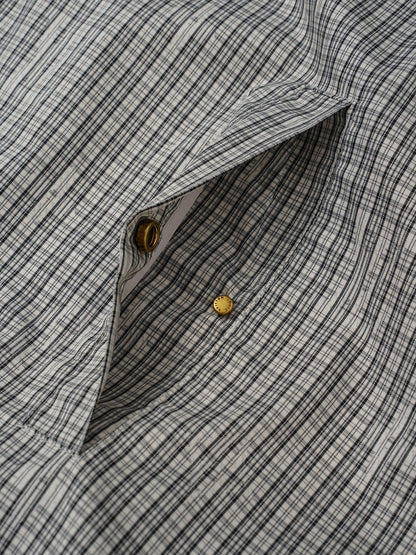 260901 New high-quality checked custom fabric windproof jacket