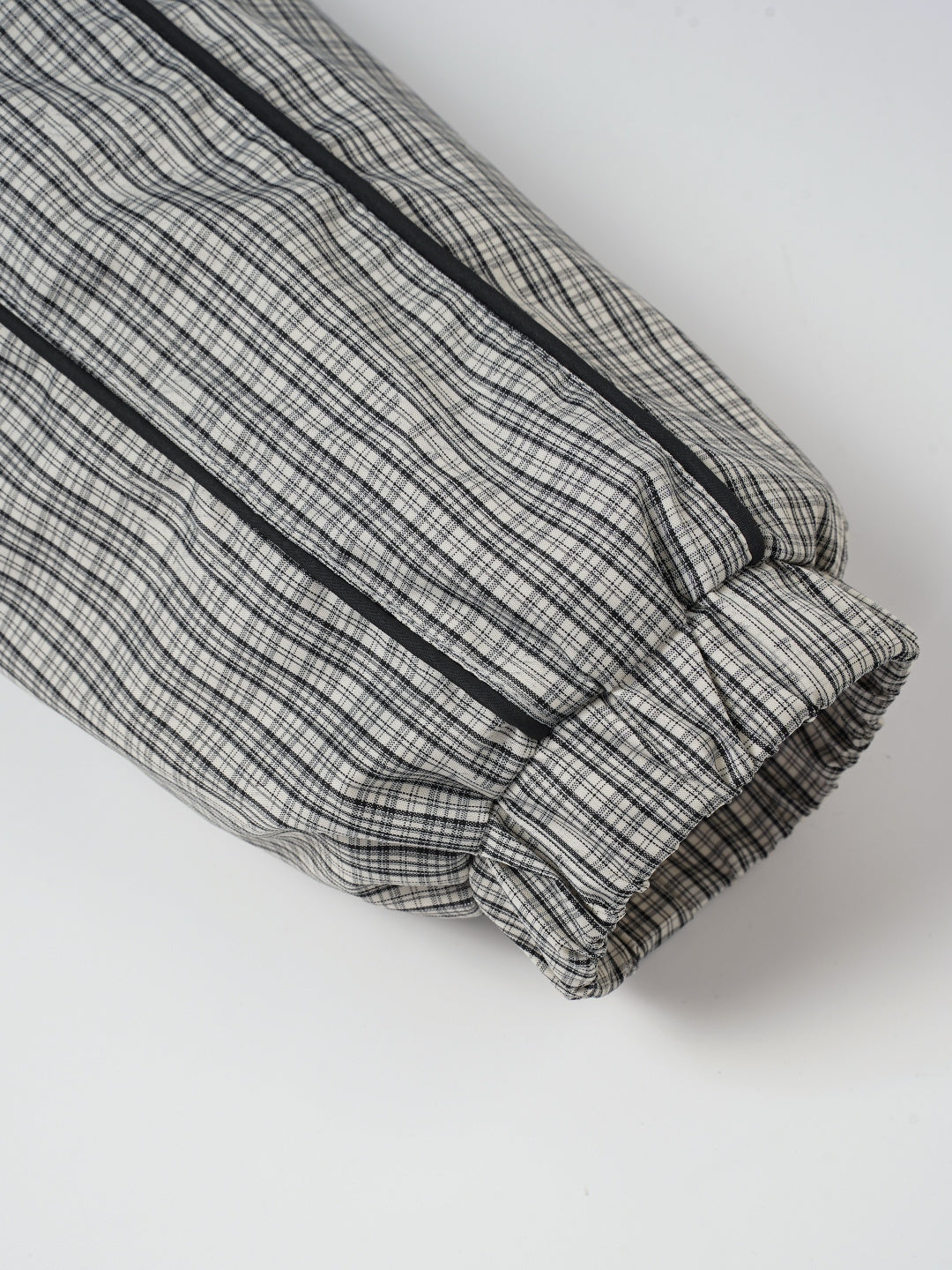 260901 New high-quality checked custom fabric windproof jacket