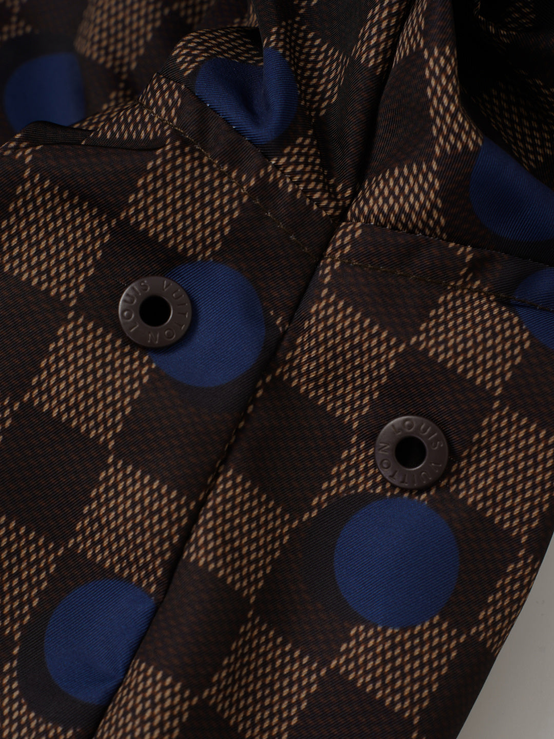 260901 New high-quality checkered polka dot hooded coat