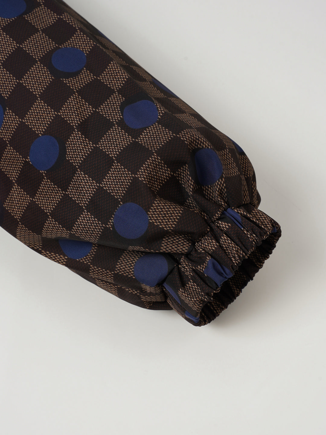 260901 New high-quality checkered polka dot hooded coat