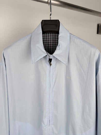 260901 New high-quality double-breasted triangular check-patterned jacket