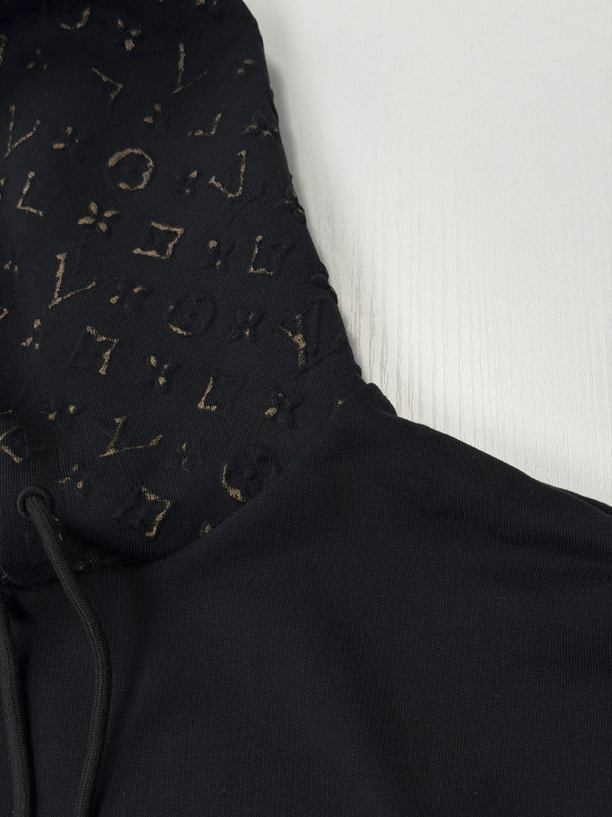 260901 New high-quality old-style embossed and gold-stamped sequined plaid hooded zipper pullover hoodie