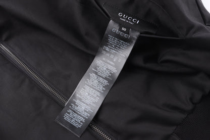 260901 New high-quality double-sided cotton canvas embroidered logo jacket