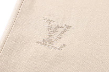 260901 New high-quality embroidered logo signature denim pants