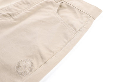 260901 New high-quality embroidered logo signature denim pants