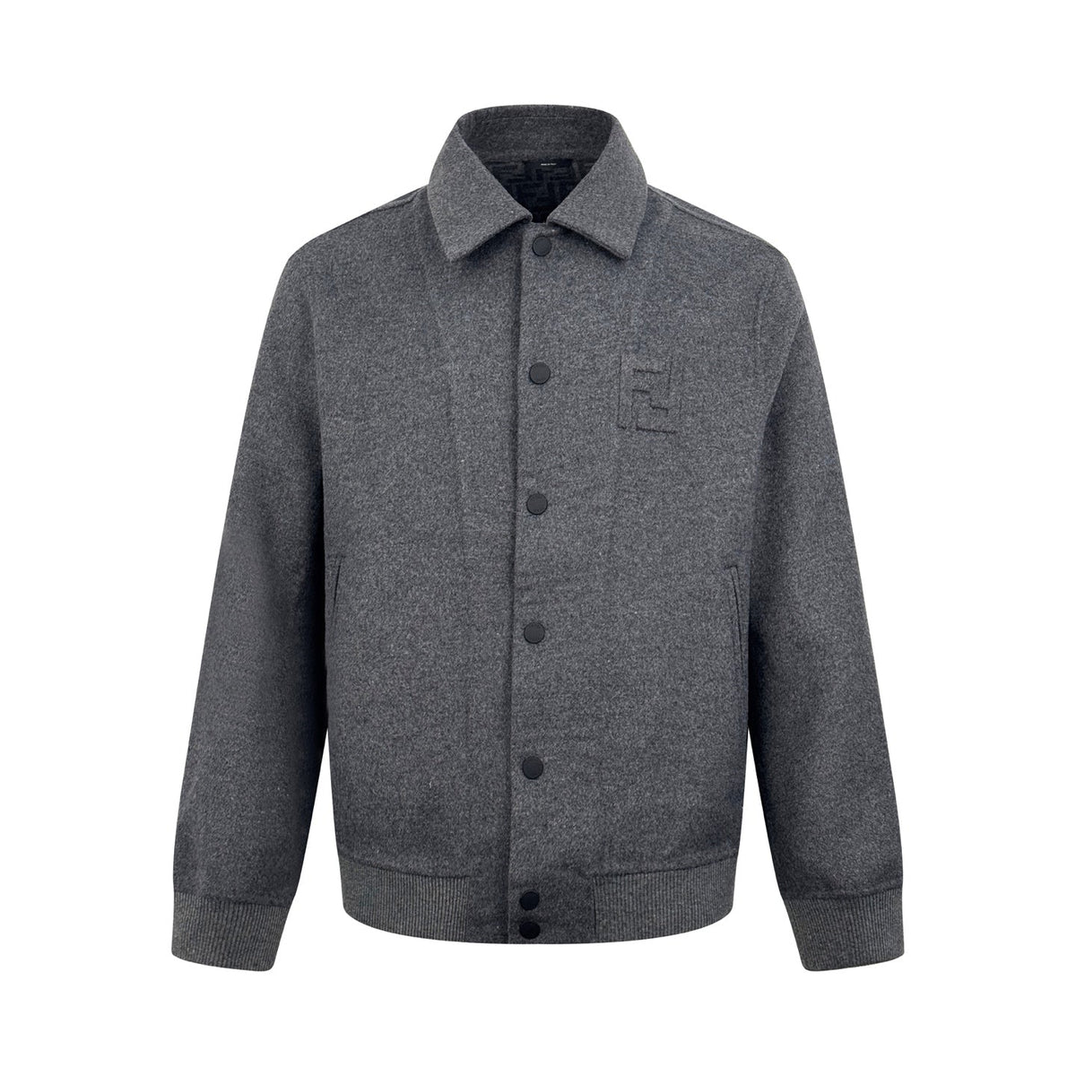 260901 New high-quality custom-made fabric embossed wool jacket