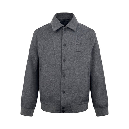 260901 New high-quality custom-made fabric embossed wool jacket