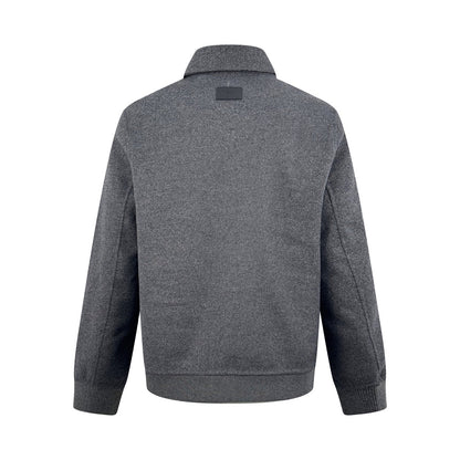 260901 New high-quality custom-made fabric embossed wool jacket