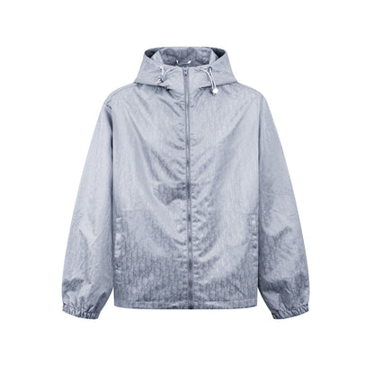 260901 New high-quality custom frost satin fabric printed jacquard jacket coat