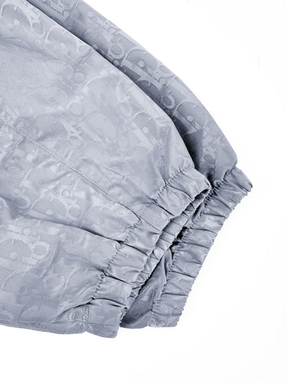 260901 New high-quality custom frost satin fabric printed jacquard jacket coat