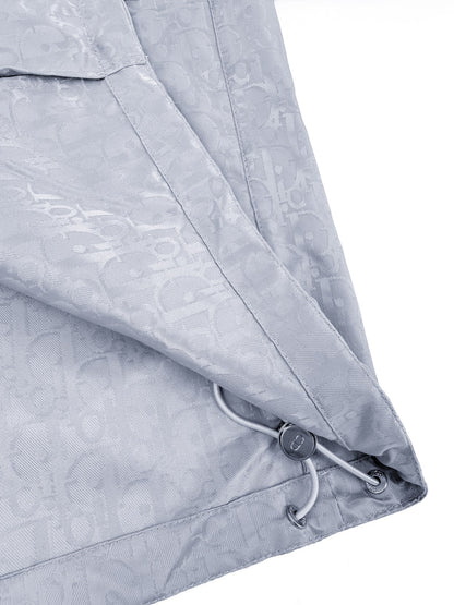 260901 New high-quality custom frost satin fabric printed jacquard jacket coat