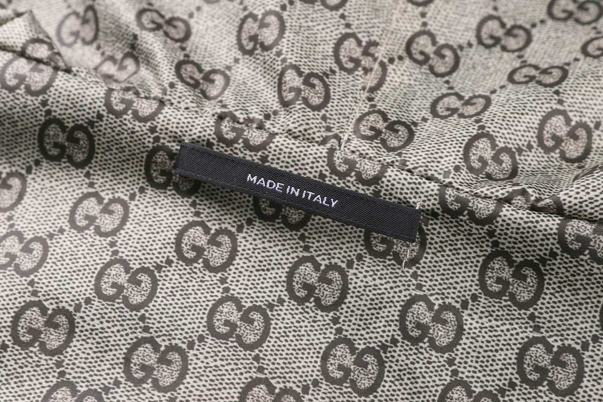 260901 New high-quality double-sided cotton canvas embroidered logo jacket