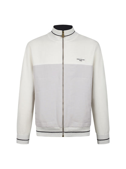 260901 New high-quality embroidered logo blend knit sports shirt