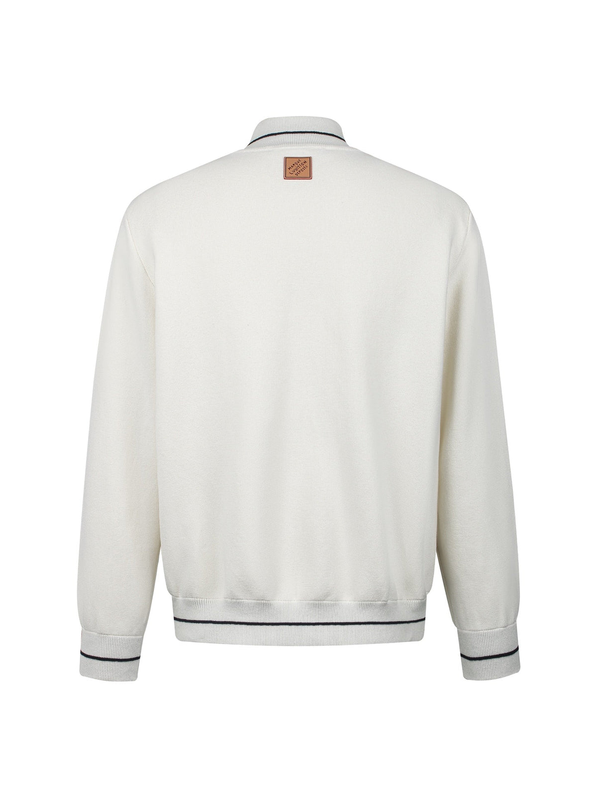 260901 New high-quality embroidered logo blend knit sports shirt