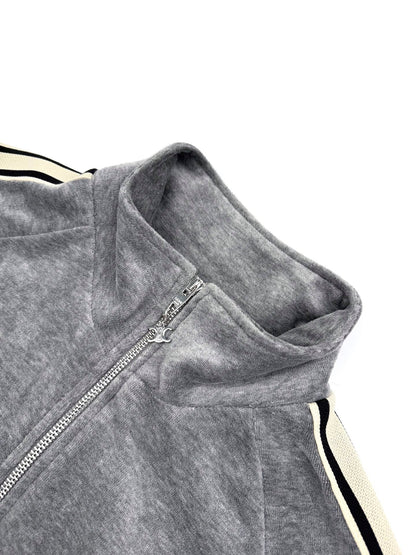 260901 New high-quality custom cloud soft twin-fiber fabric comfortable home sports outfit coat