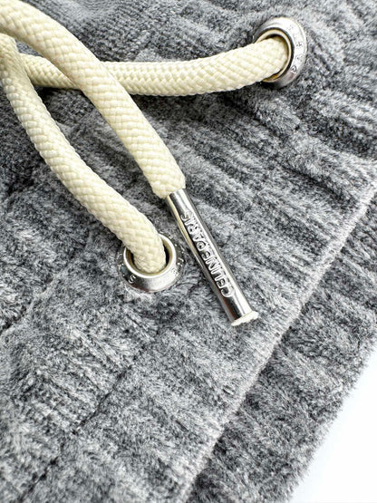 260901 New high-quality custom cloud soft twin fleece fabric comfortable home workout pants