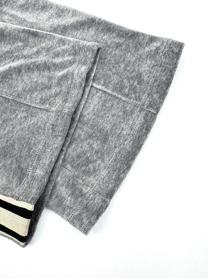 260901 New high-quality custom cloud soft twin fleece fabric comfortable home workout pants