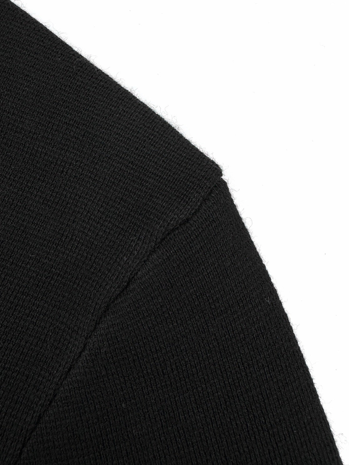 260901 New high-quality machine-woven lustrous wool sweater with fine texture and zipper closure