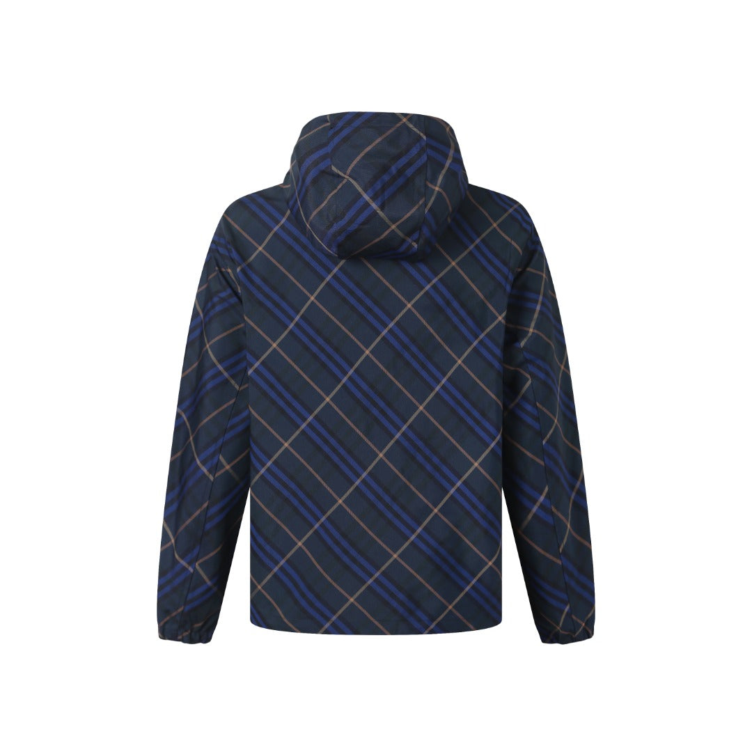 260901 New high-quality custom-made fabric double-sided wearable hooded jacket