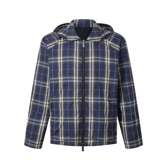 260901 New high-quality custom-made fabric double-sided wearable hooded jacket