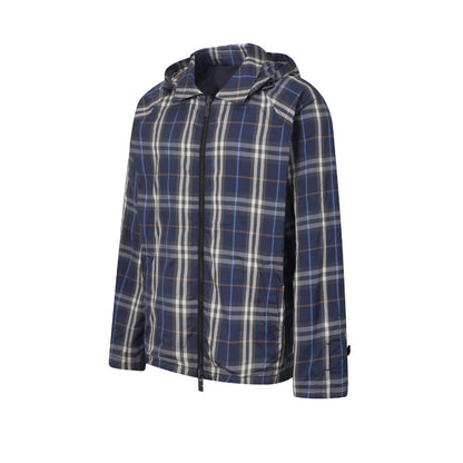 260901 New high-quality custom-made fabric double-sided wearable hooded jacket