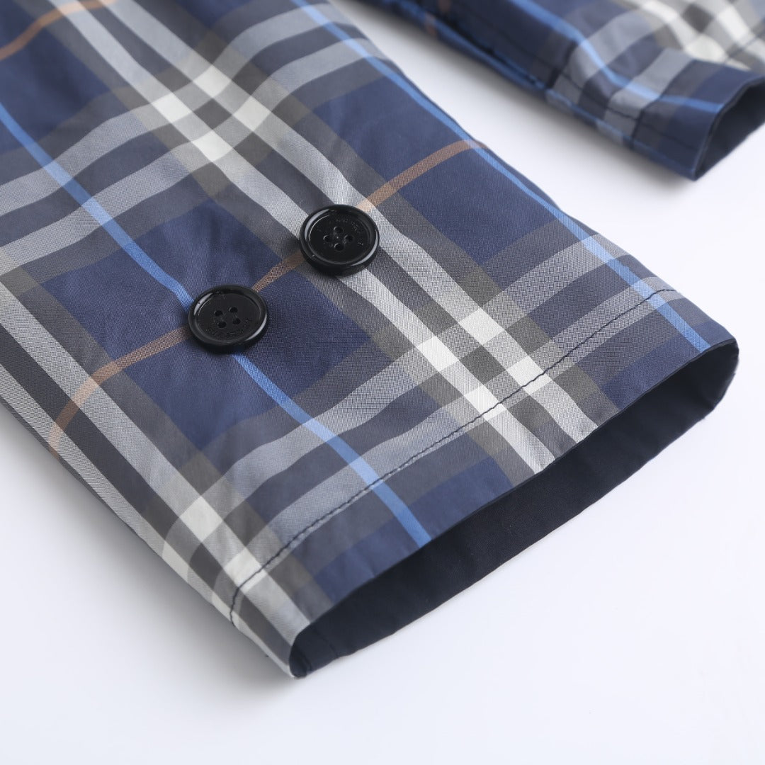 260901 New high-quality custom-made fabric double-sided wearable hooded jacket