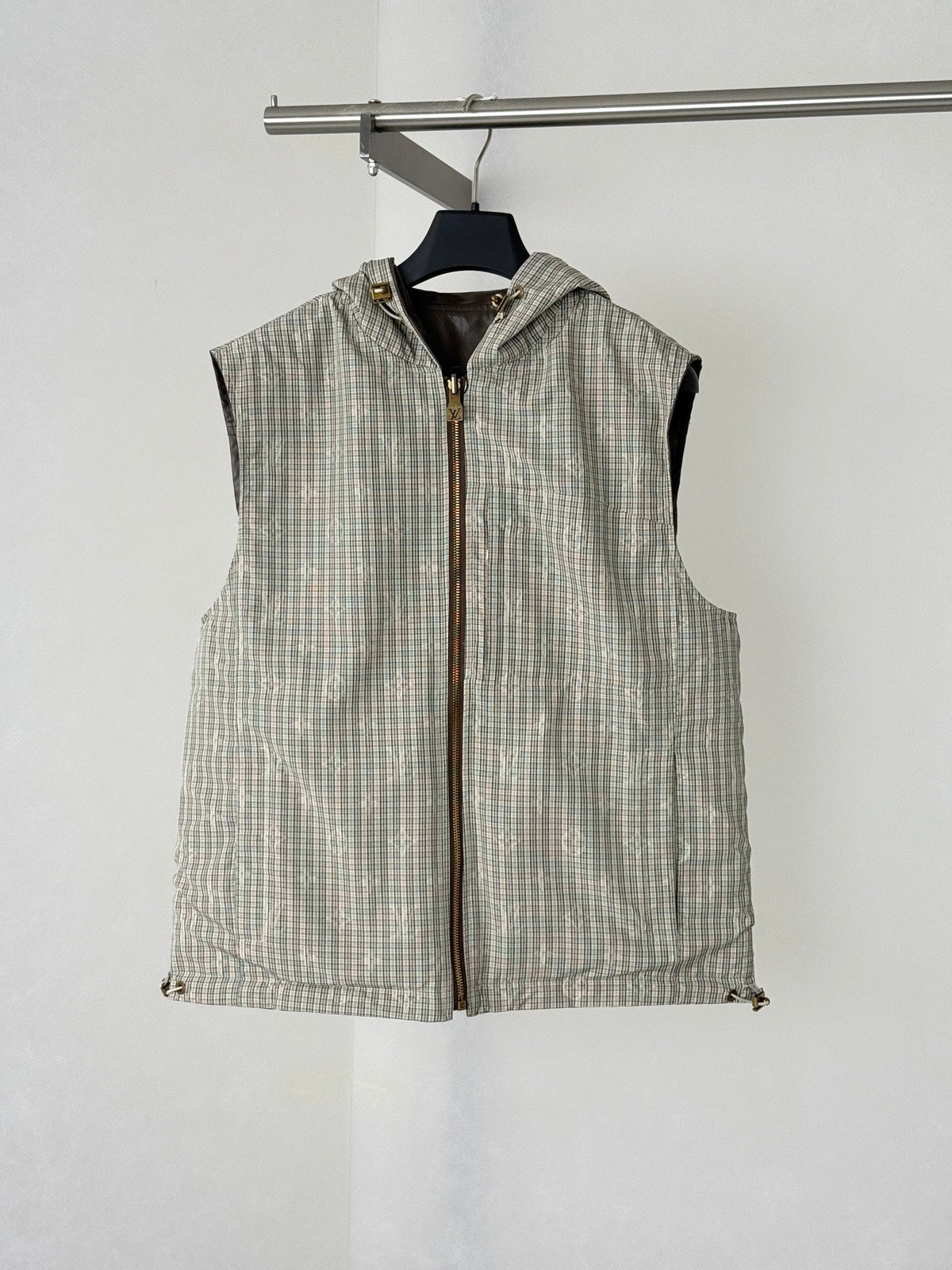 260901 New high-quality full-print leather double-sided wearable jacket