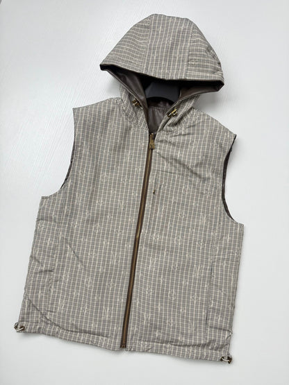 260901 New high-quality full-print leather double-sided wearable jacket