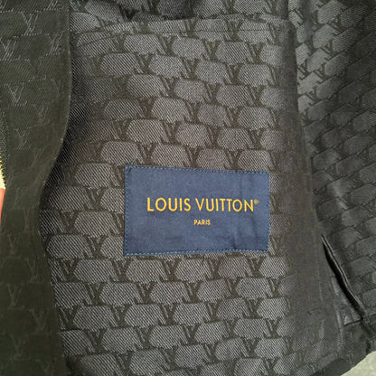 260901 New high-quality cotton blended button-down jacquard jacket with a waistband