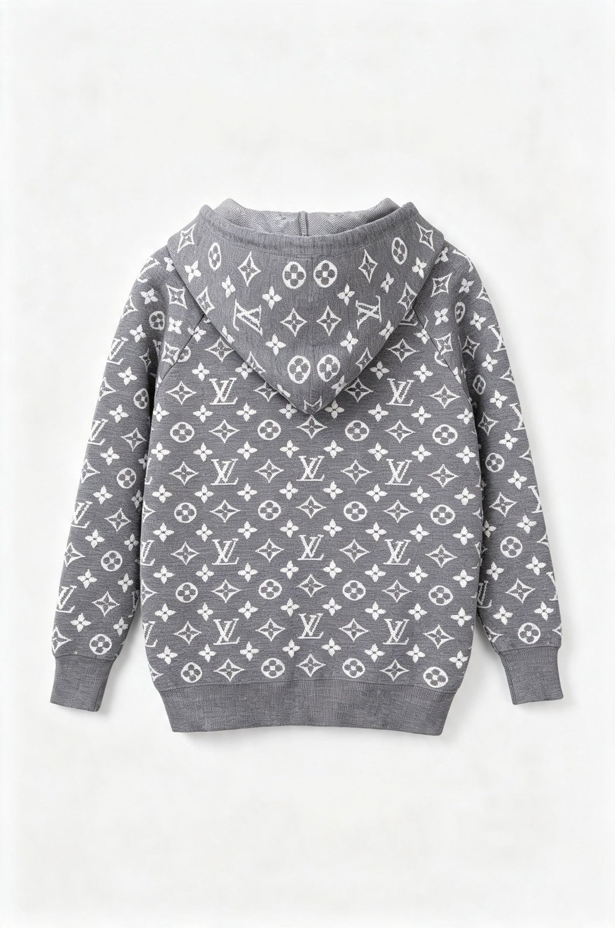 260910 New high-quality full-print jacquard wool-blend button-down knitted cardigan