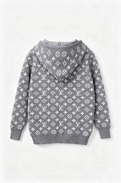 260910 New high-quality full-print jacquard wool-blend button-down knitted cardigan