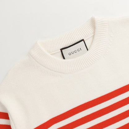 260910 New high-quality classic striped soft sweater